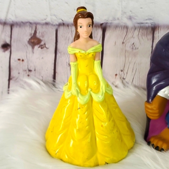 VTG Disney Princess Belle Beauty and The Beast Hand Puppet Figure Pizza Hut 1992 - Picture 3 of 17